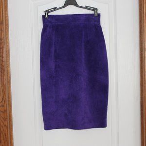Danier Suede Pencil Skirt